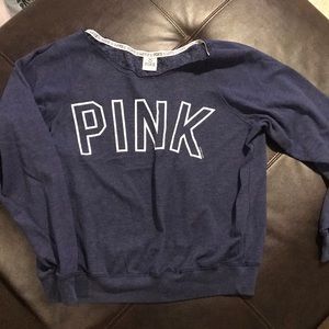 PINK VS Broad Collar Sweatshirt